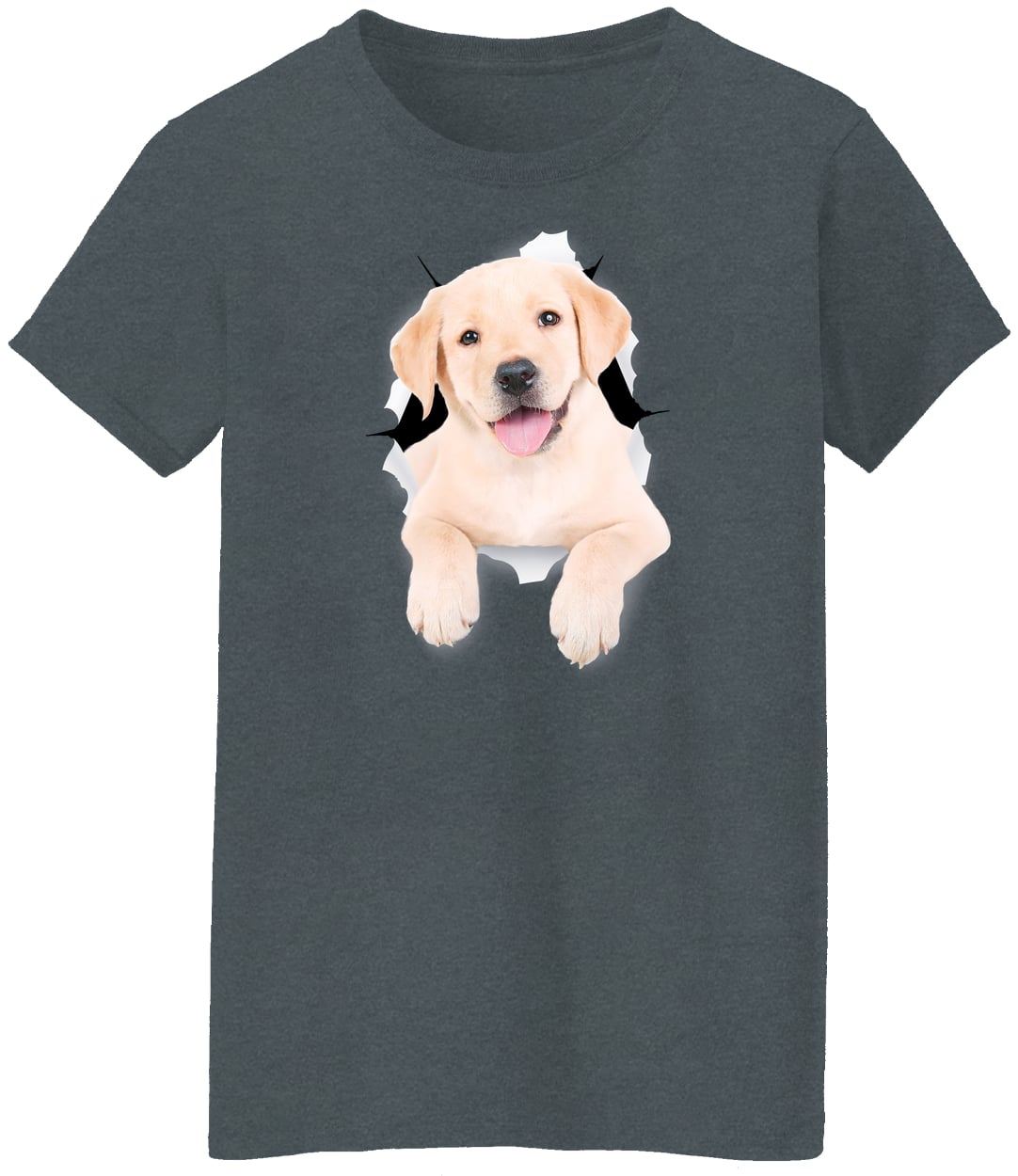 G500L Ladies' 5.3 oz. T-Shirt - Dark Heather
