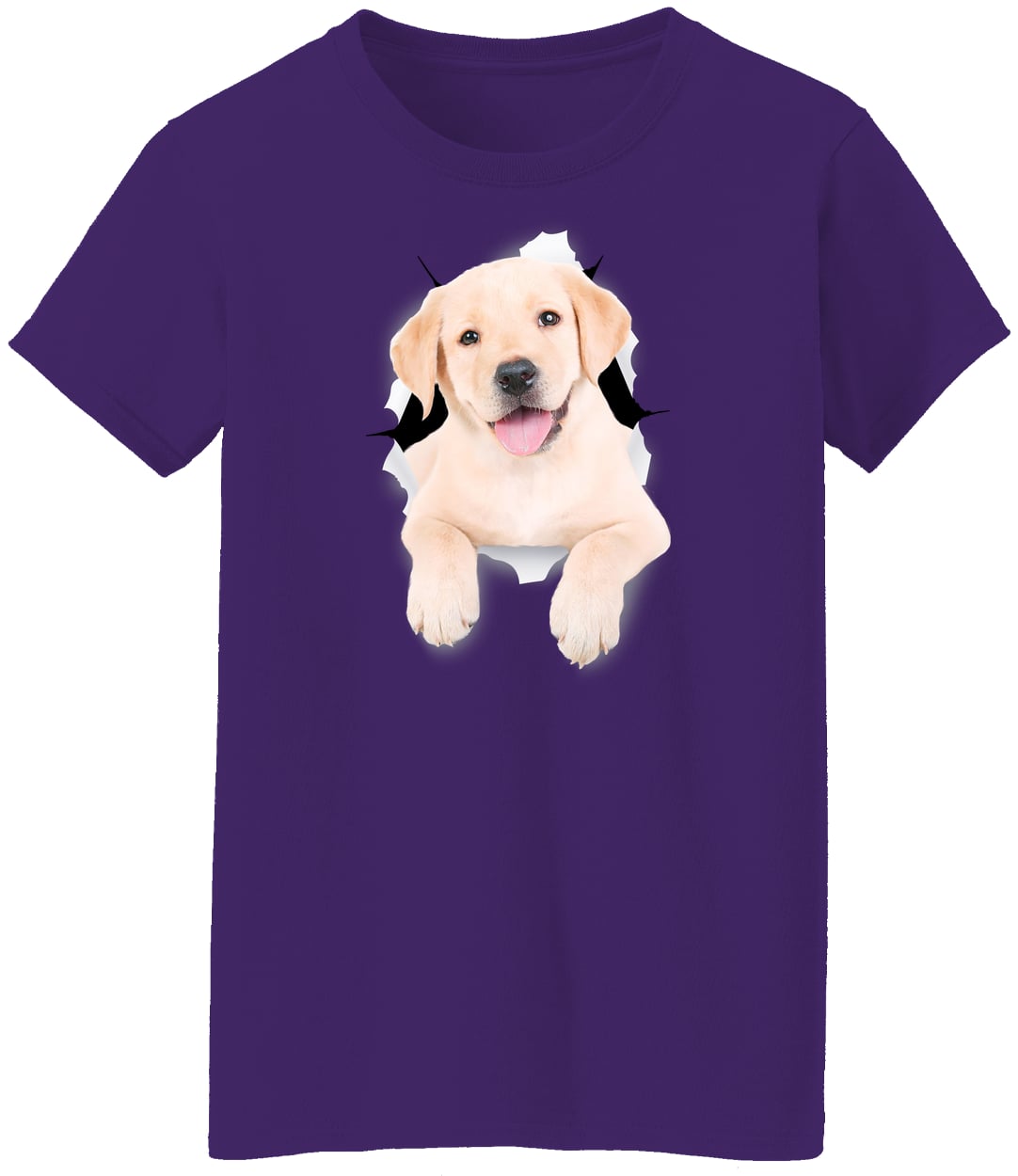 G500L Ladies' 5.3 oz. T-Shirt - Purple