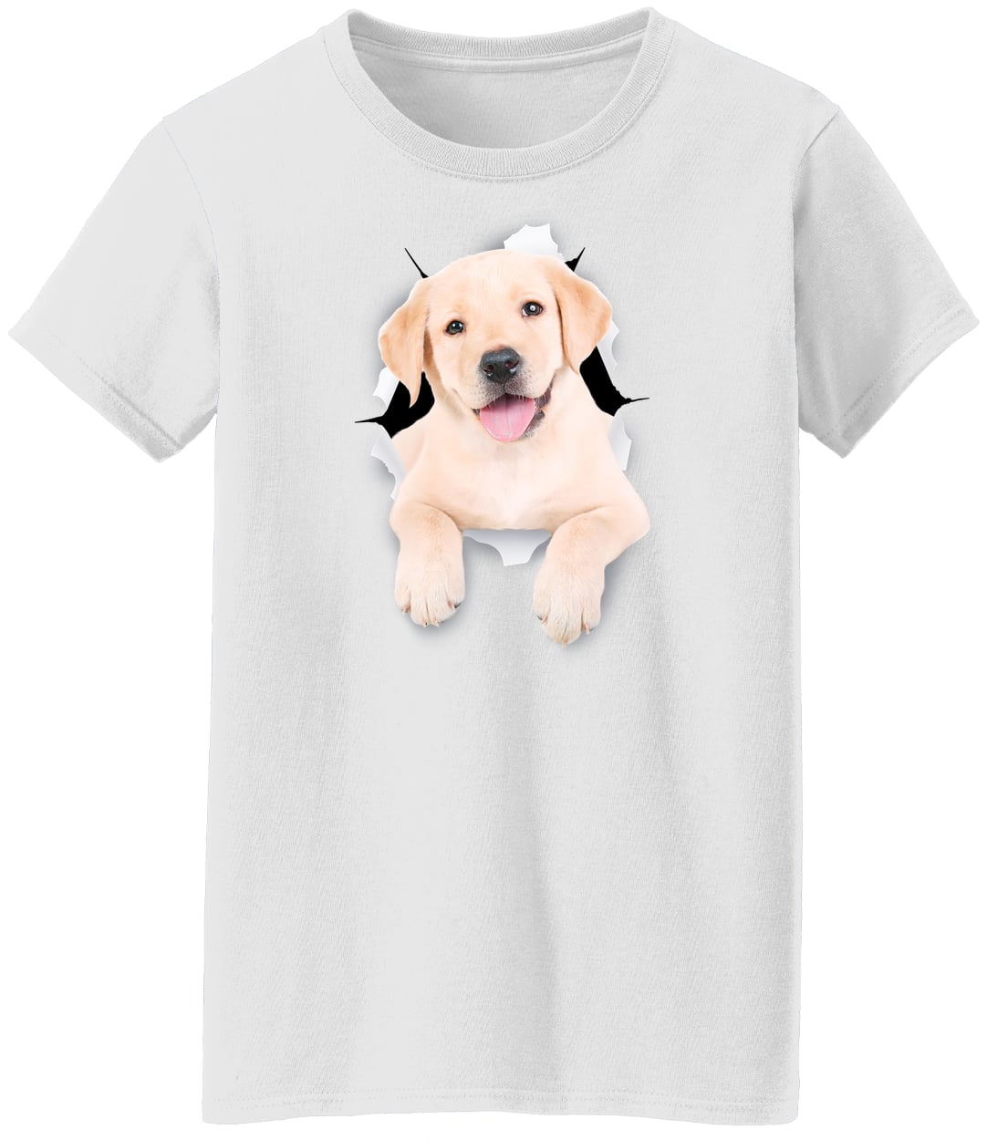 G500L Ladies' 5.3 oz. T-Shirt - White
