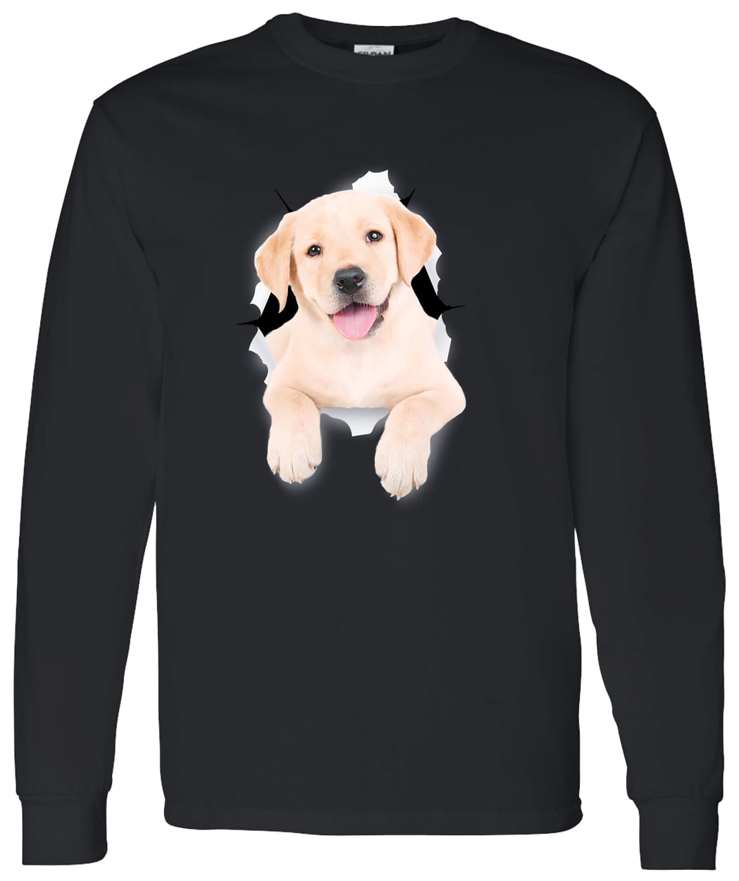 G540 LS T-Shirt 5.3 oz. - Black