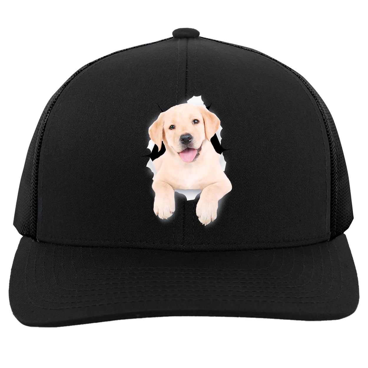 104C Trucker Snap Back - Black