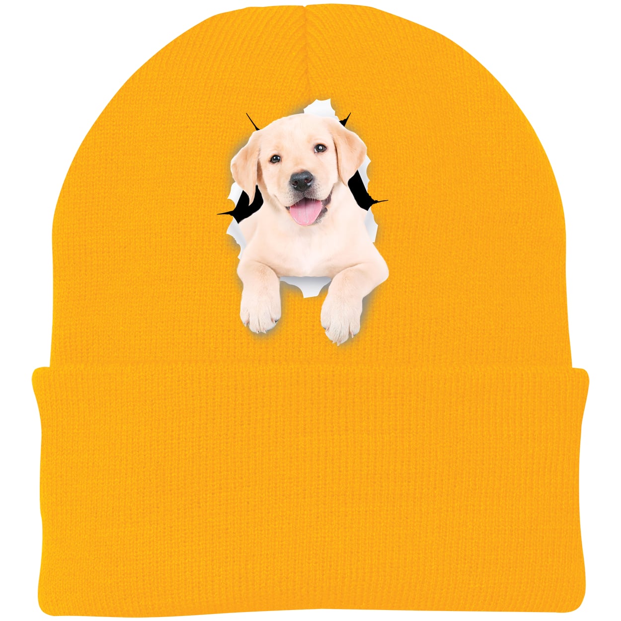 CP90 Port & Company Knit Beanie - Athletic Gold