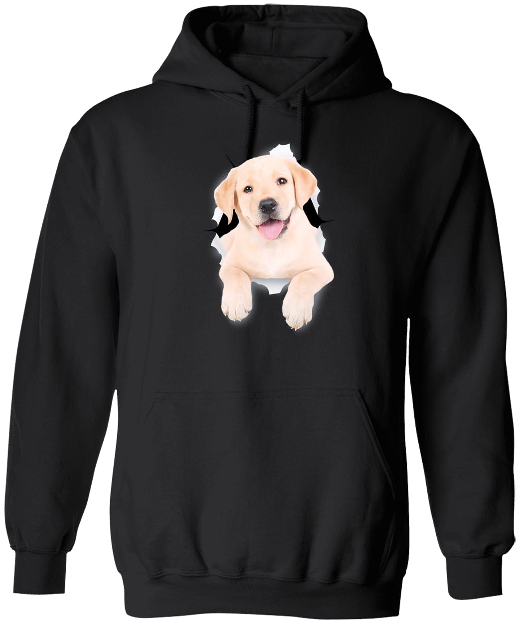 G185 Gildan Pullover Hoodie - Black