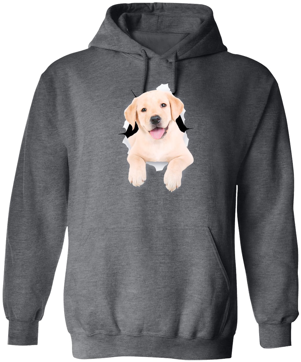 G185 Gildan Pullover Hoodie - Dark Heather