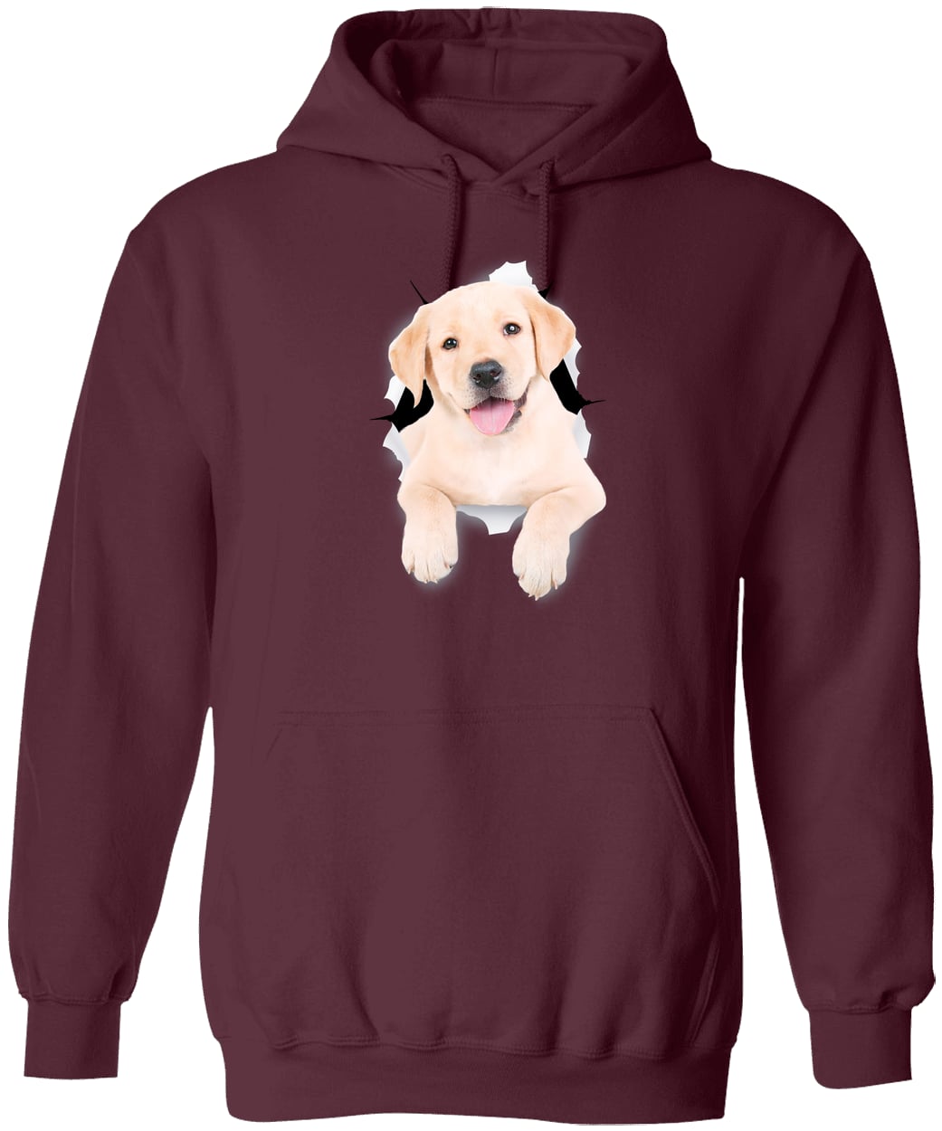 G185 Gildan Pullover Hoodie - Maroon