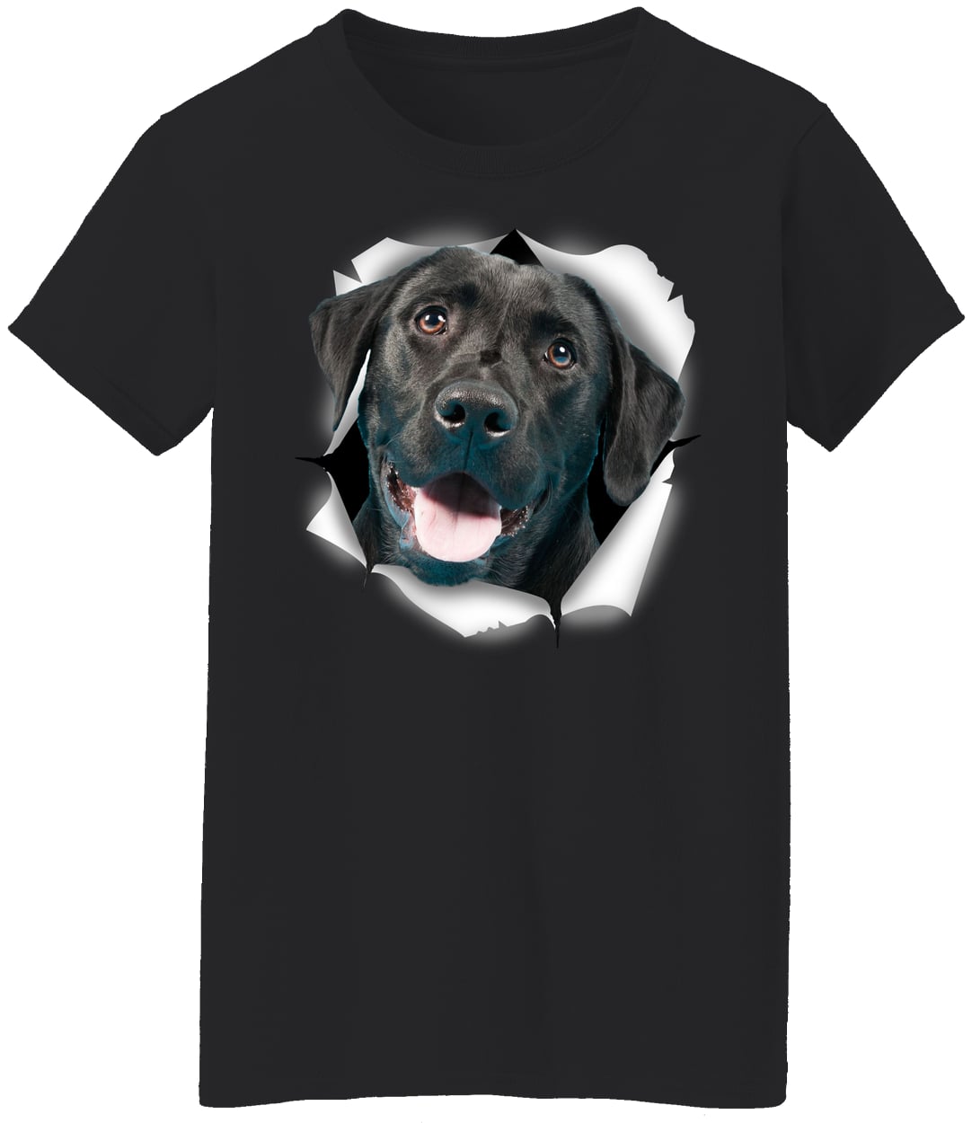 G500L Ladies' 5.3 oz. T-Shirt - Black