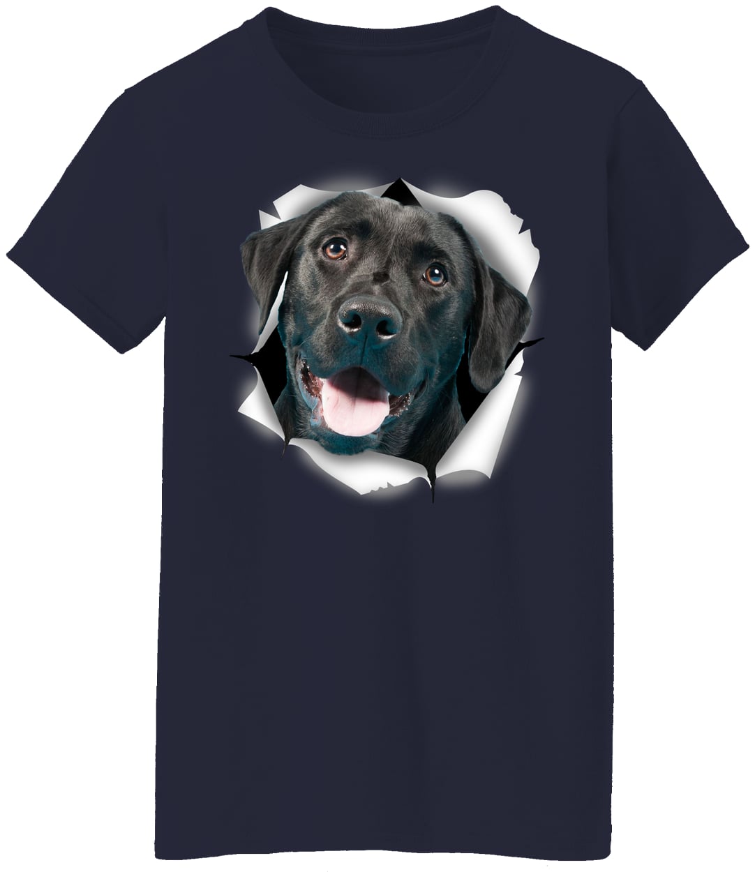 G500L Ladies' 5.3 oz. T-Shirt - Navy