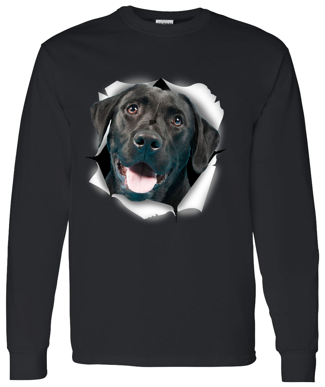 G540 LS T-Shirt 5.3 oz. - Black