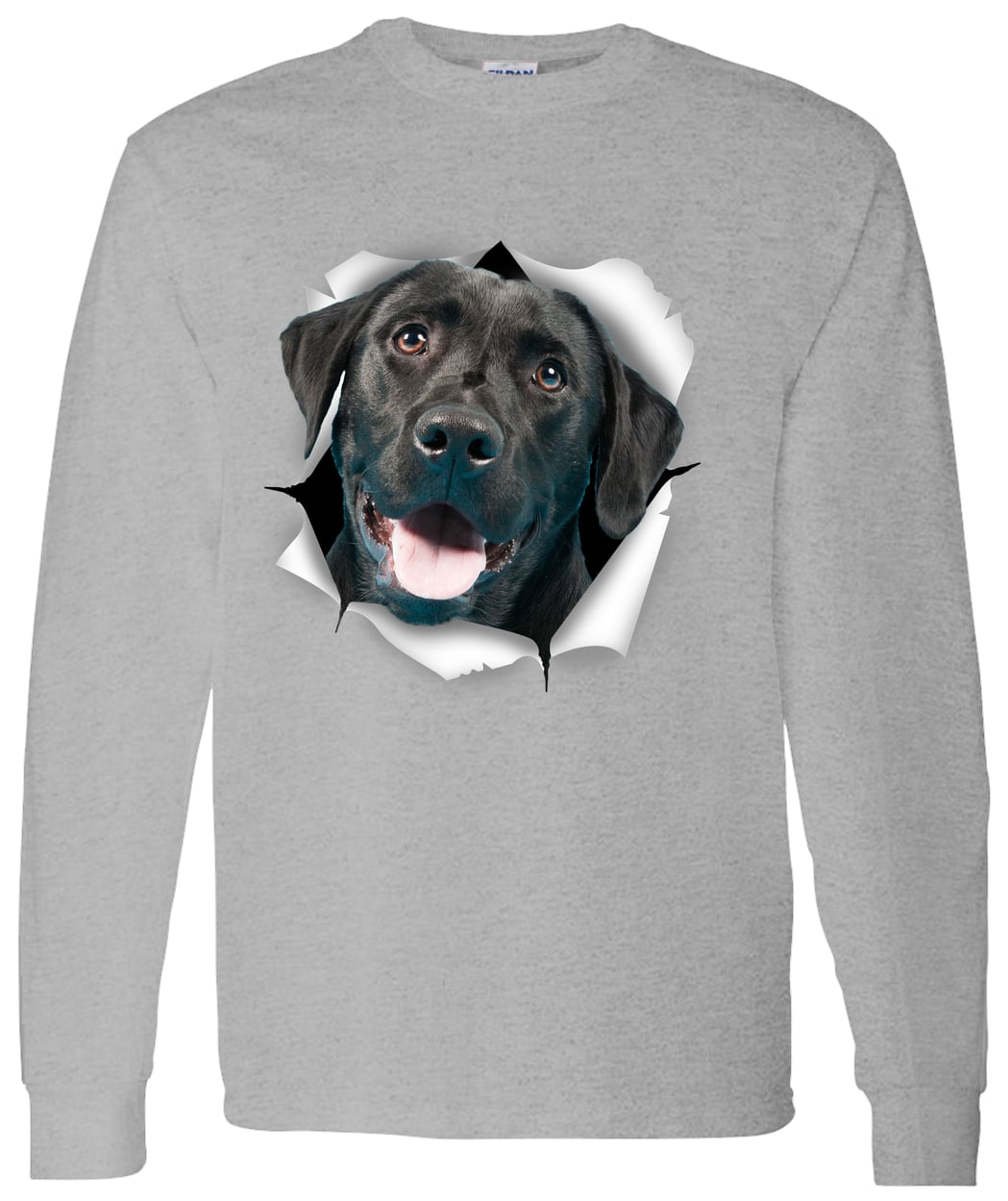 G540 LS T-Shirt 5.3 oz. - Sport Grey