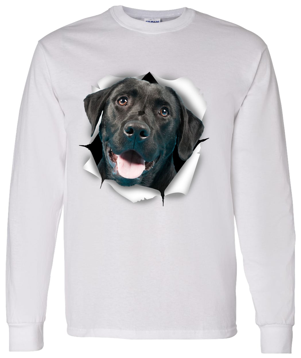 G540 LS T-Shirt 5.3 oz. - White