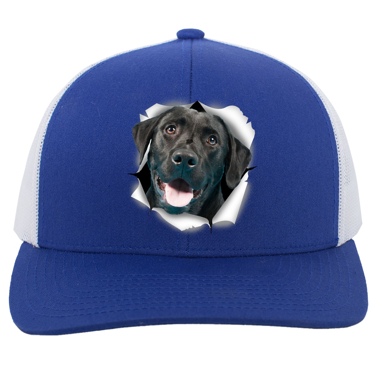 104C Trucker Snap Back - Royal/White