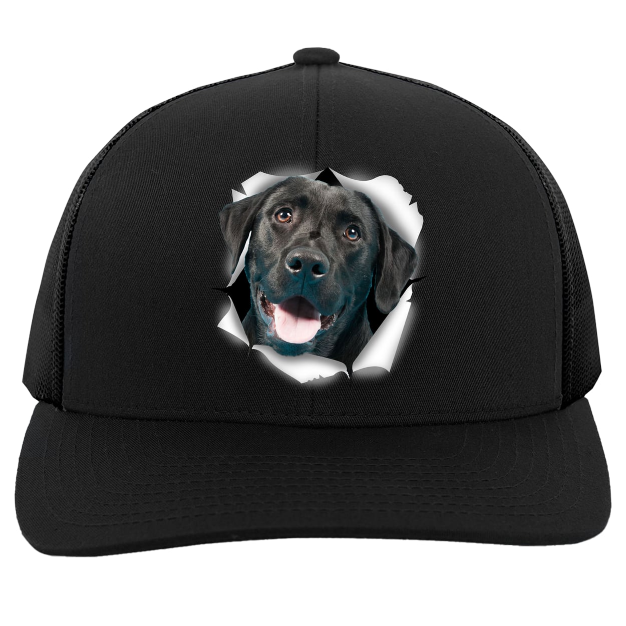 104C Trucker Snap Back - Black