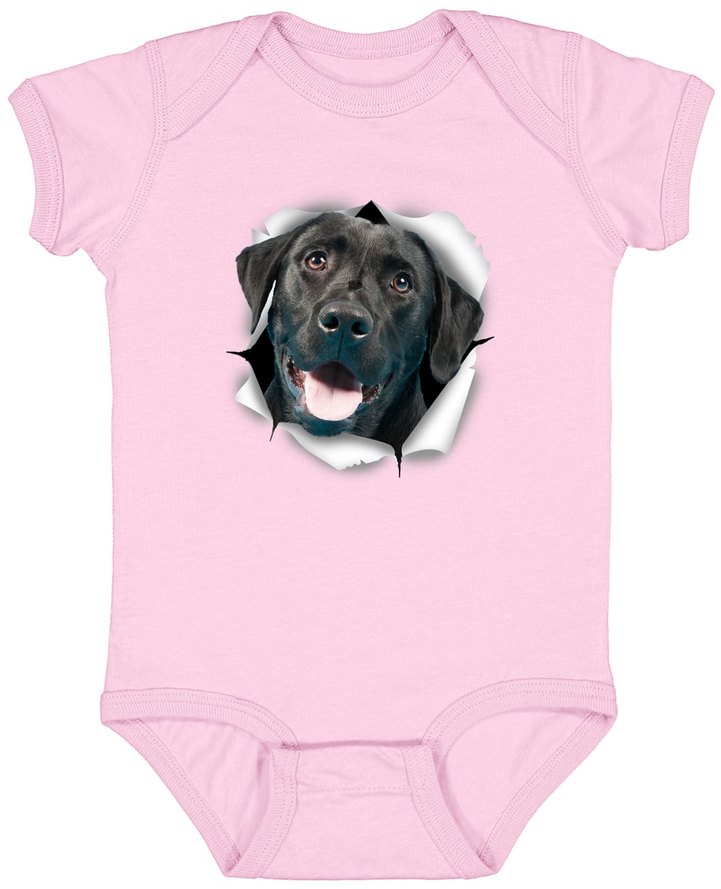4424 Infant Fine Jersey Bodysuit - Pink