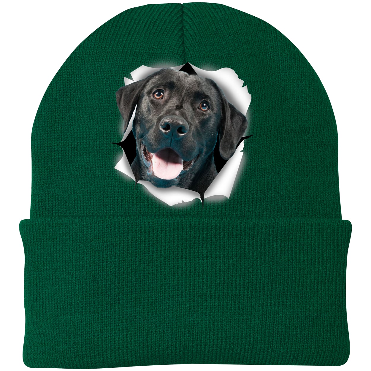 CP90 Port & Company Knit Beanie - Athletic Green