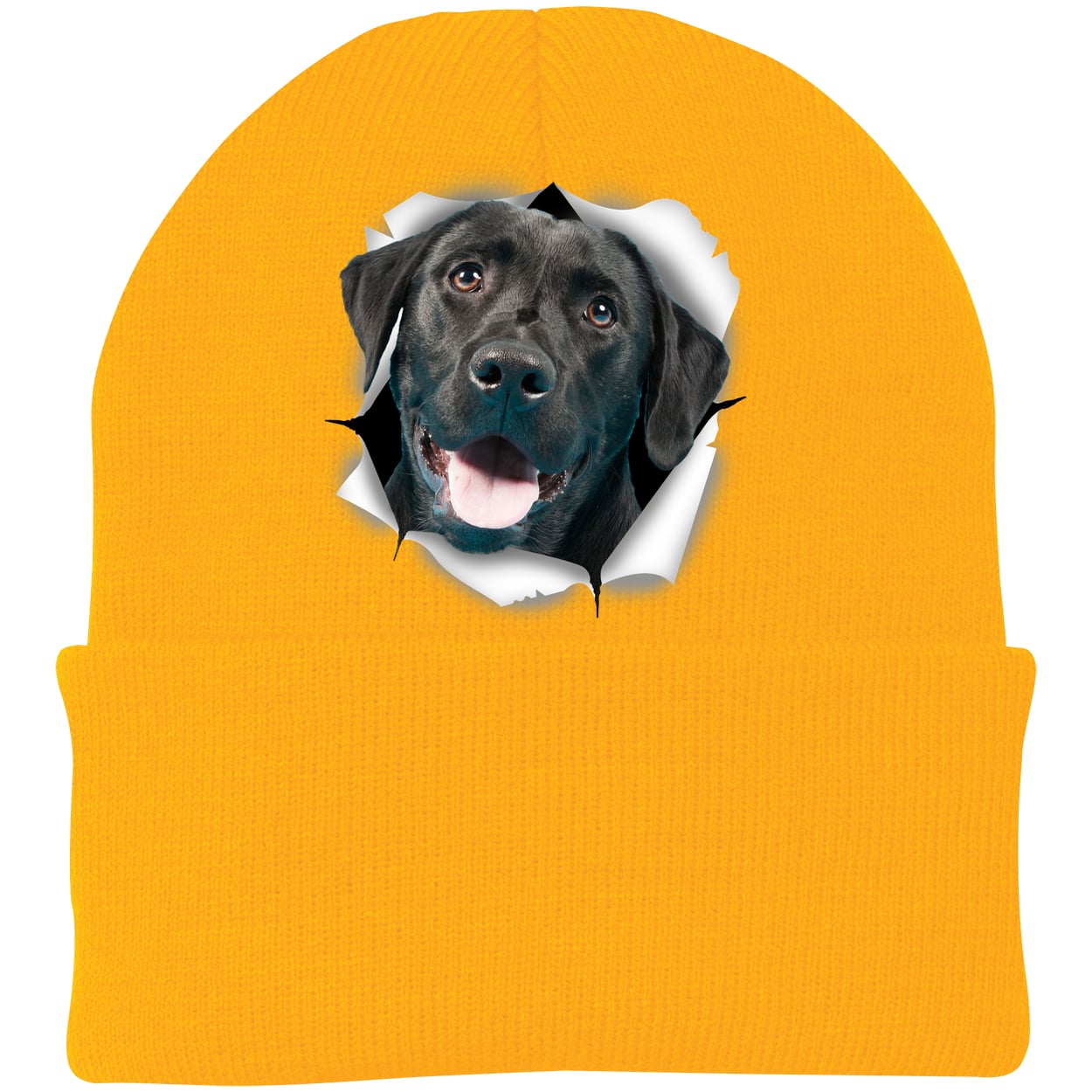 CP90 Port & Company Knit Beanie - Athletic Gold