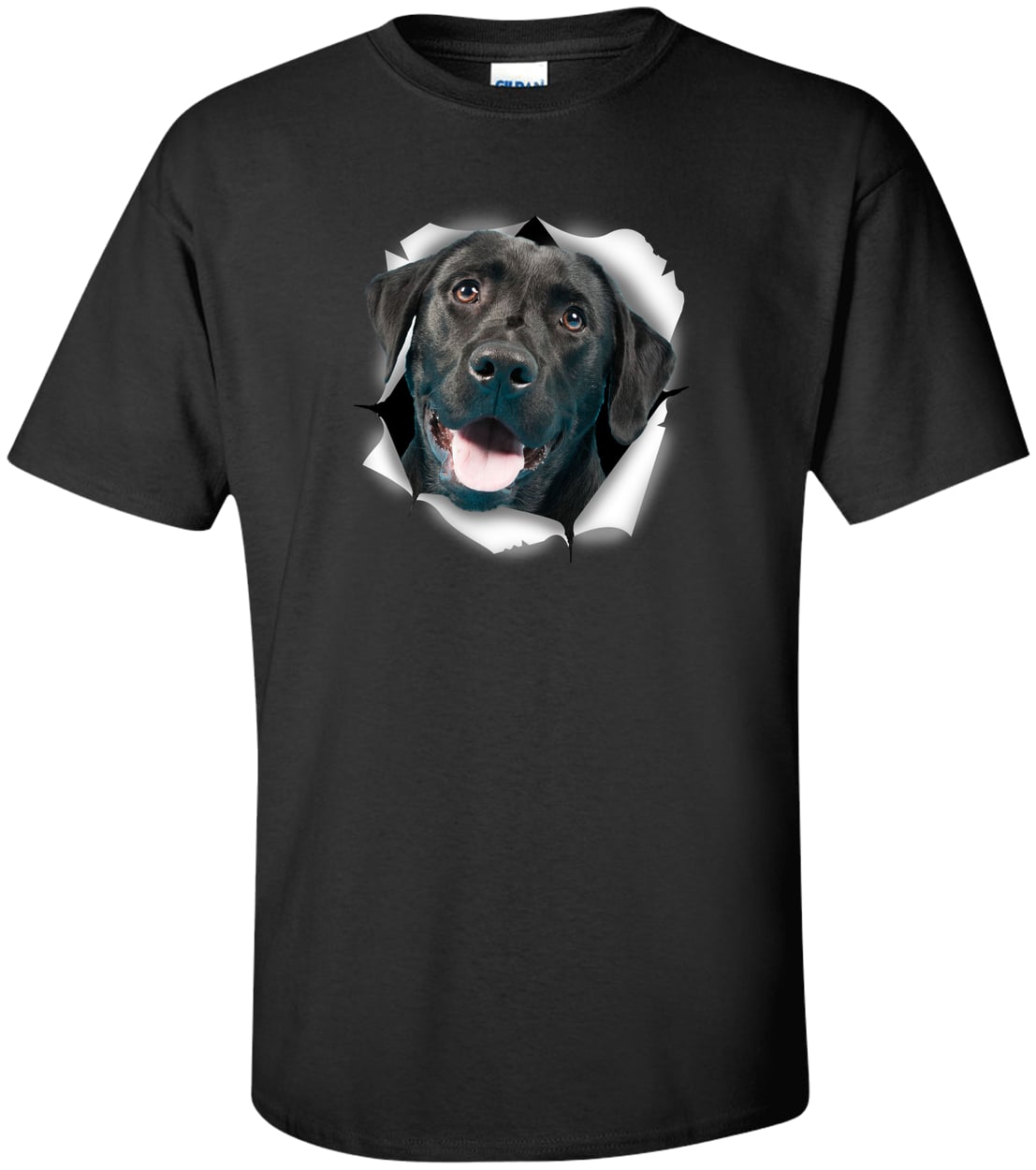 G200T Gildan Mens Tall Ultra Cotton Tee - Black