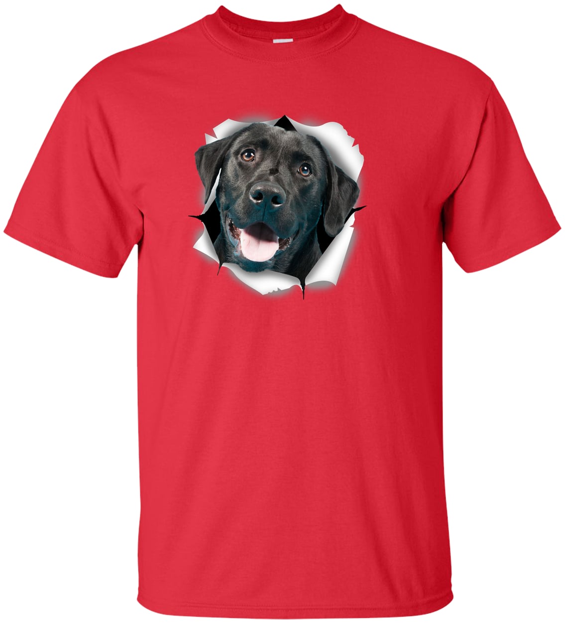 G200T Gildan Mens Tall Ultra Cotton Tee - Red
