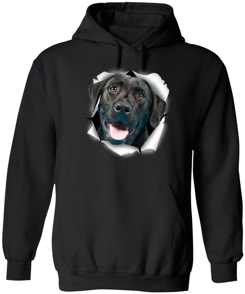 G185 Gildan Pullover Hoodie - Black