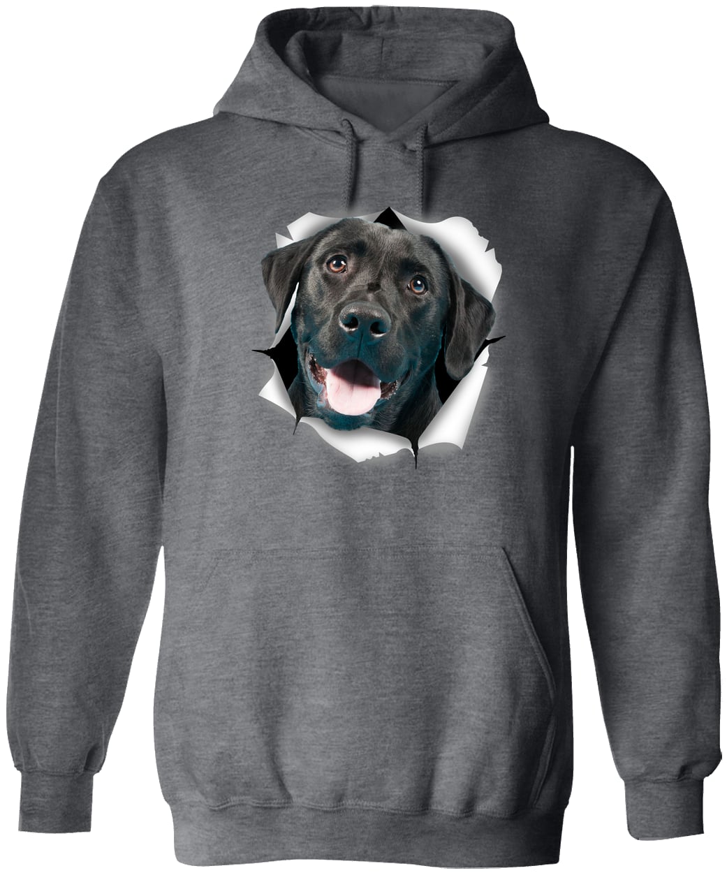 G185 Gildan Pullover Hoodie - Dark Heather