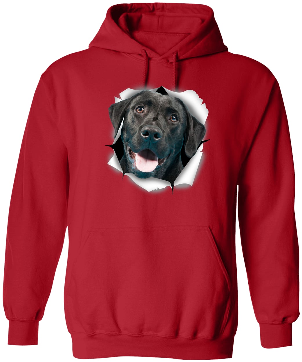 G185 Gildan Pullover Hoodie - Red