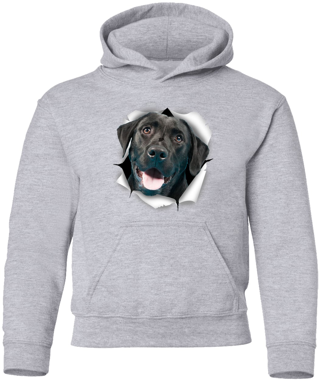 G185B Gildan Youth Pullover Hoodie - Sport Grey