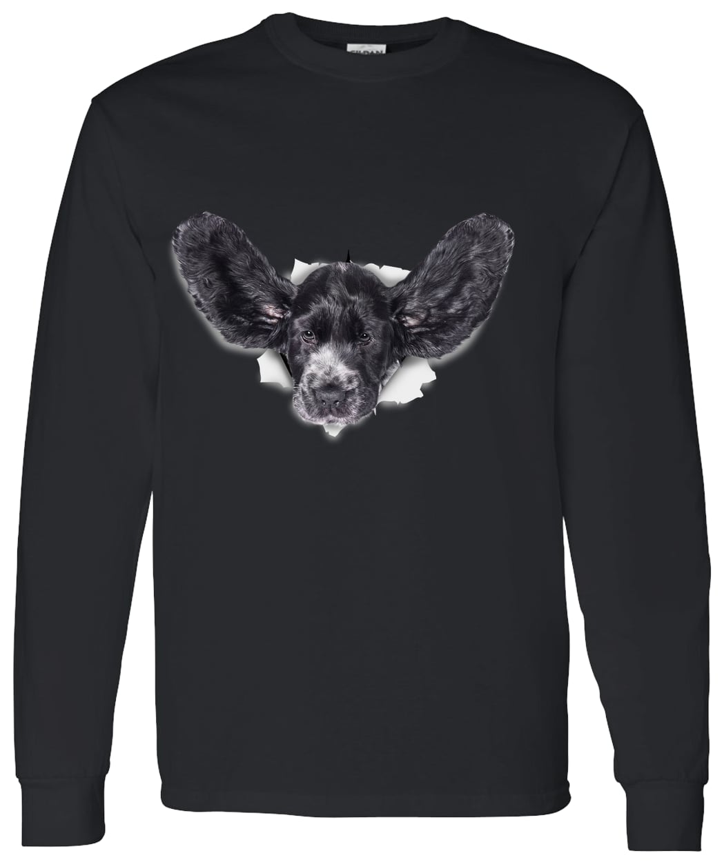 G540 LS T-Shirt 5.3 oz. - Black