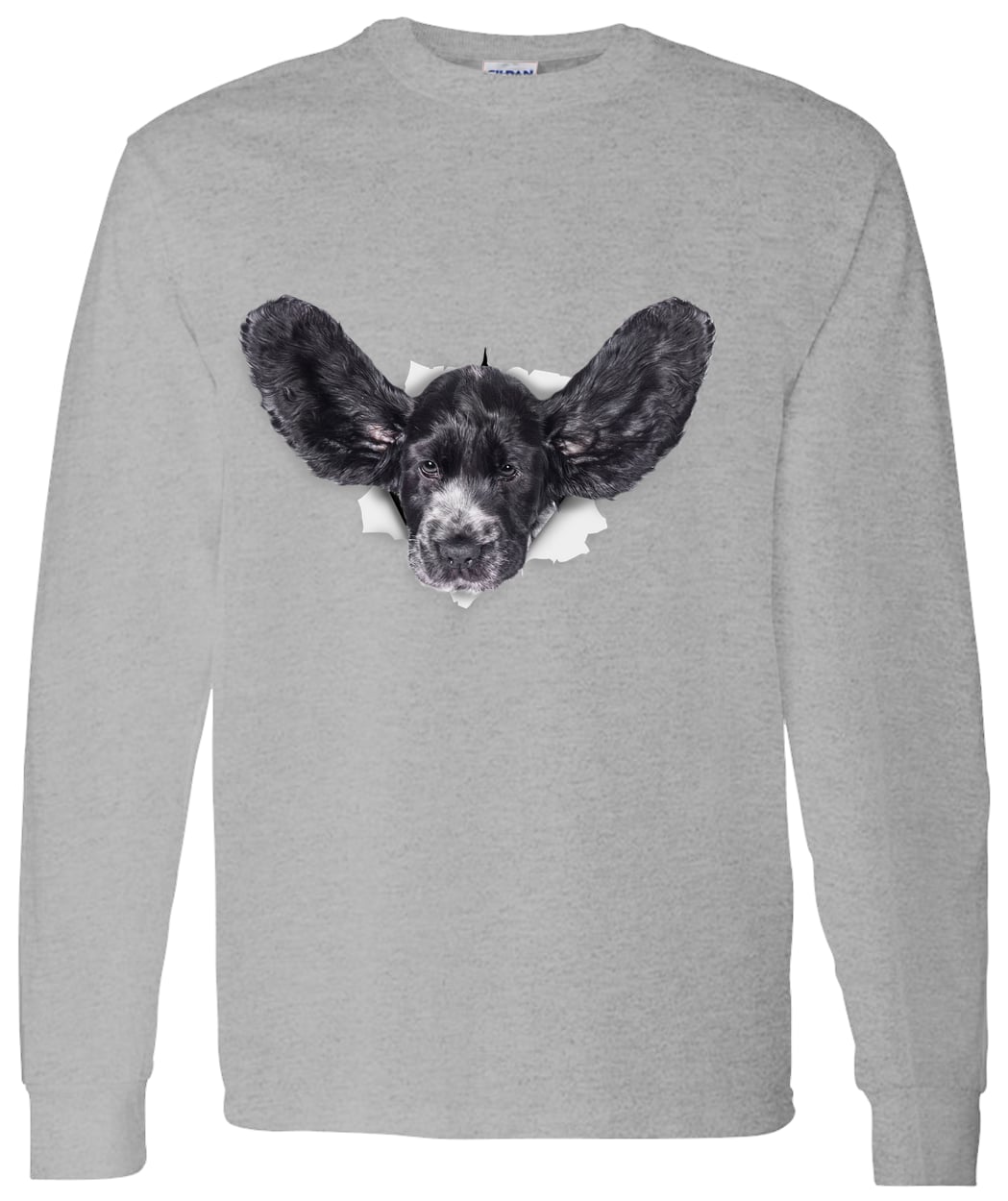 G540 LS T-Shirt 5.3 oz. - Sport Grey
