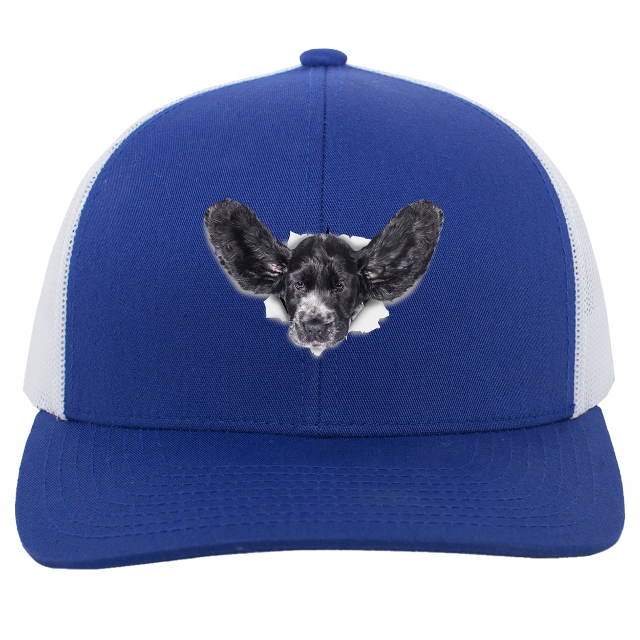 104C Trucker Snap Back - Royal/White
