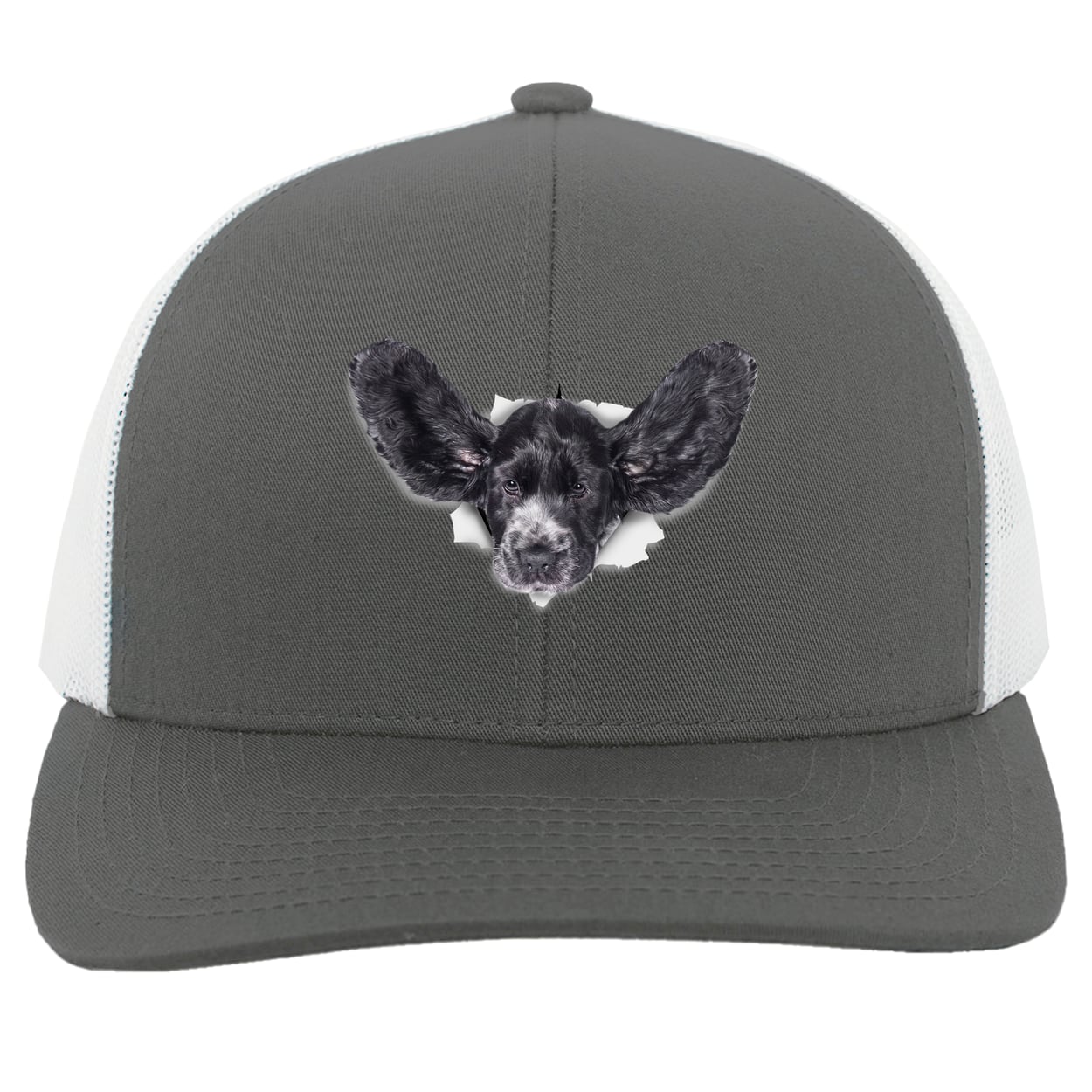 104C Trucker Snap Back - Graphite/White