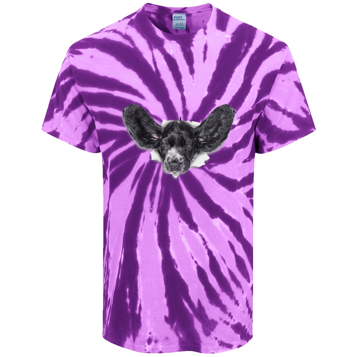 PC147 Port & Company Tie-Dye Tee - Purple