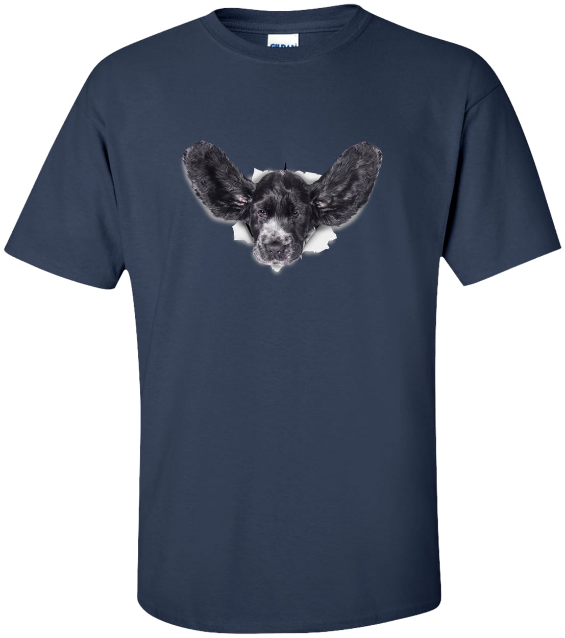 G200T Gildan Mens Tall Ultra Cotton Tee - Navy