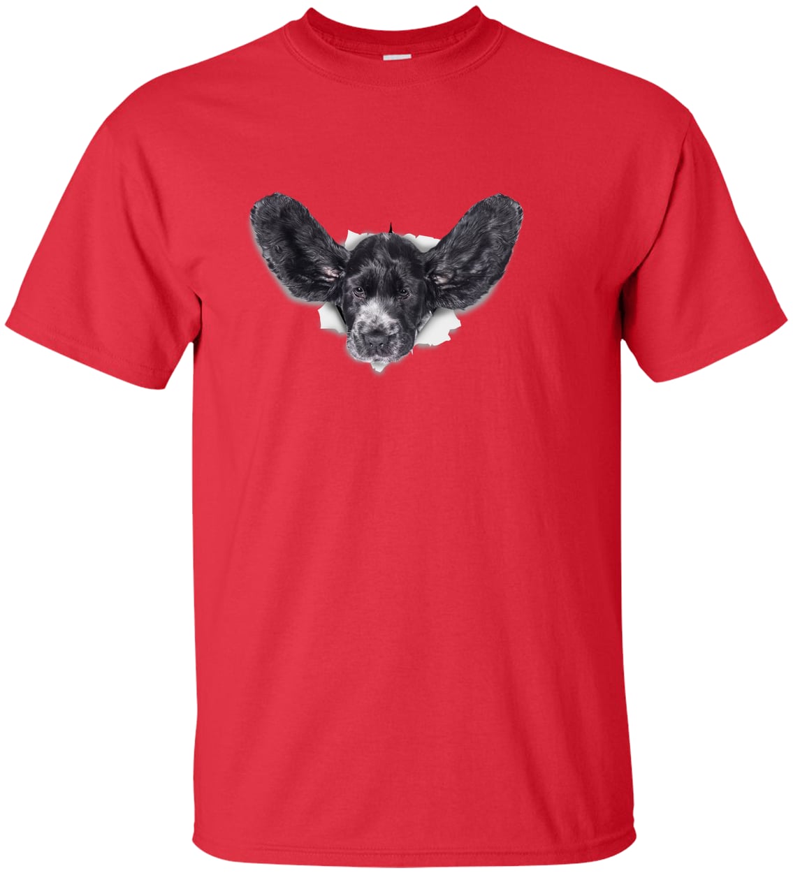 G200T Gildan Mens Tall Ultra Cotton Tee - Red