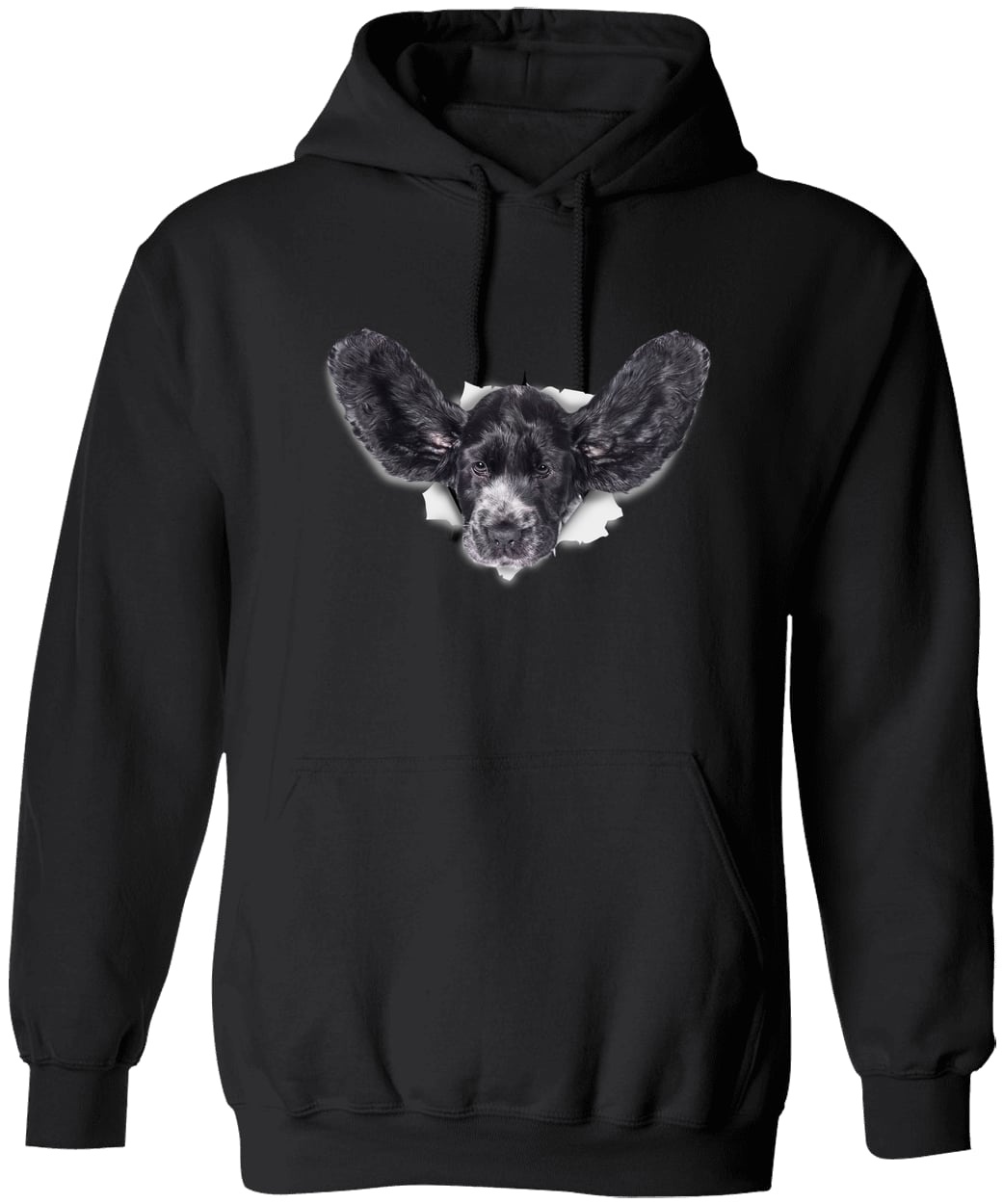 G185 Gildan Pullover Hoodie - Black