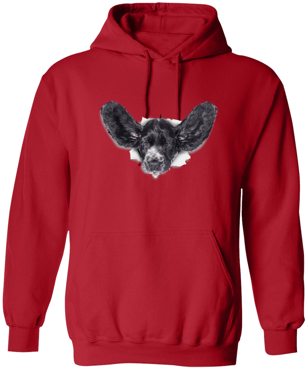 G185 Gildan Pullover Hoodie - Red