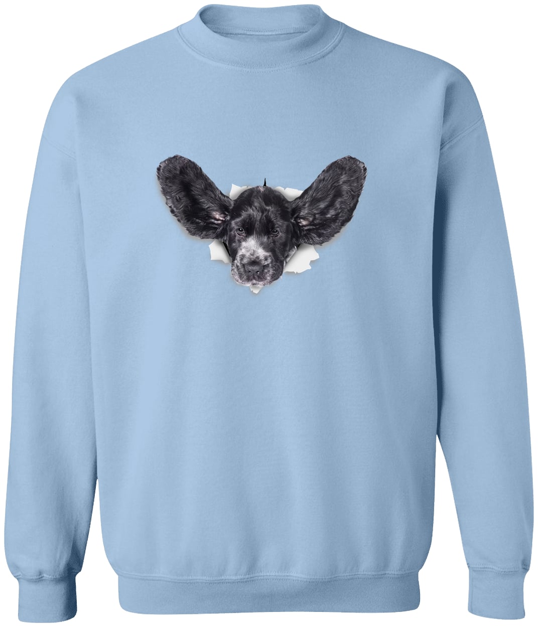 G180 Gildan Crewneck Pullover Sweatshirt - Light Blue