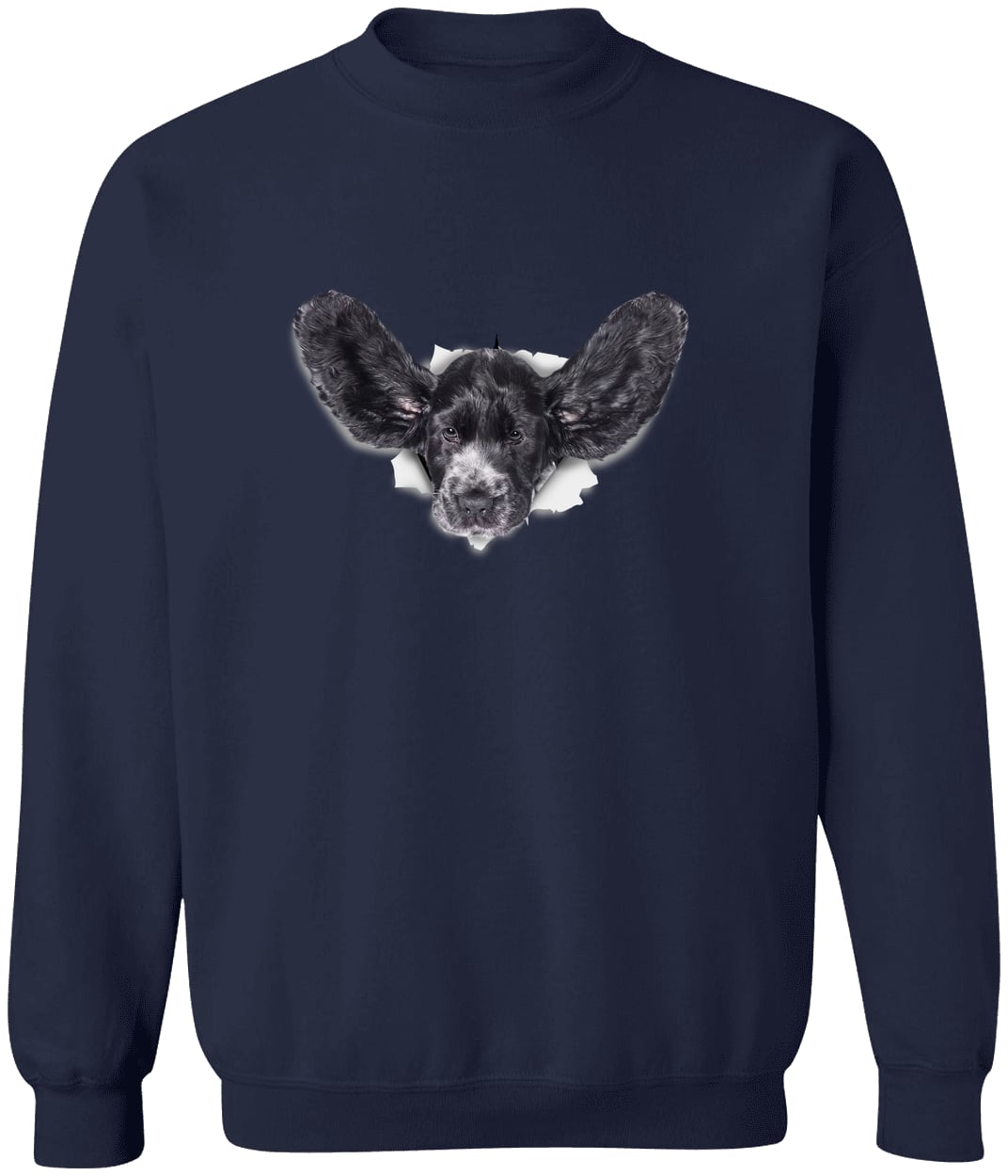 G180 Gildan Crewneck Pullover Sweatshirt - Navy