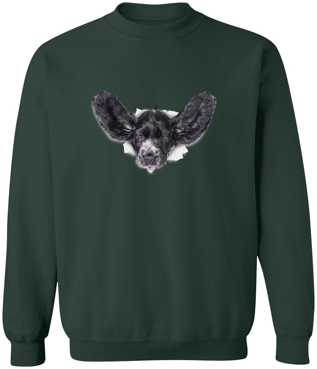 G180 Gildan Crewneck Pullover Sweatshirt - Forest Green