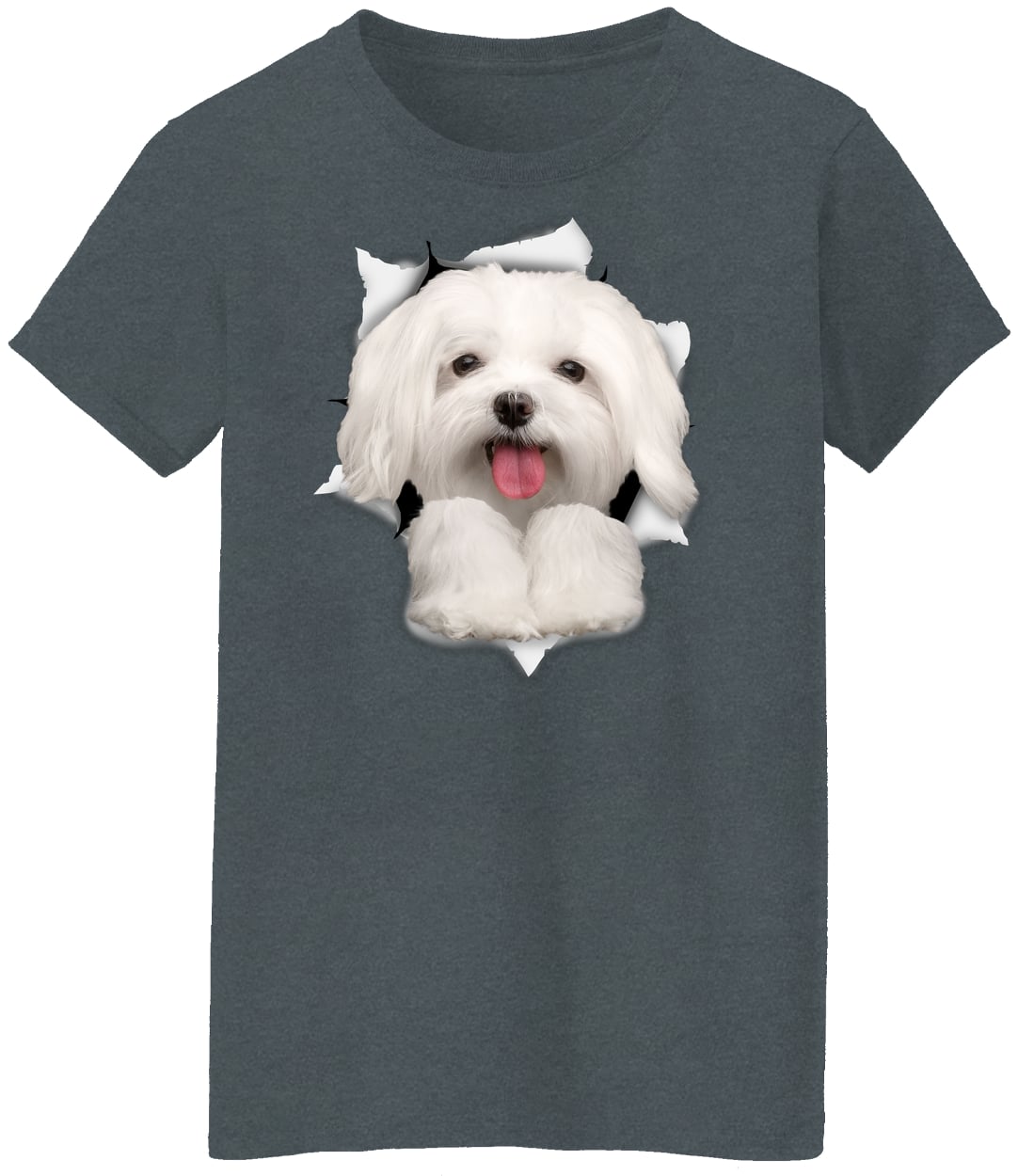 G500L Ladies' 5.3 oz. T-Shirt - Dark Heather
