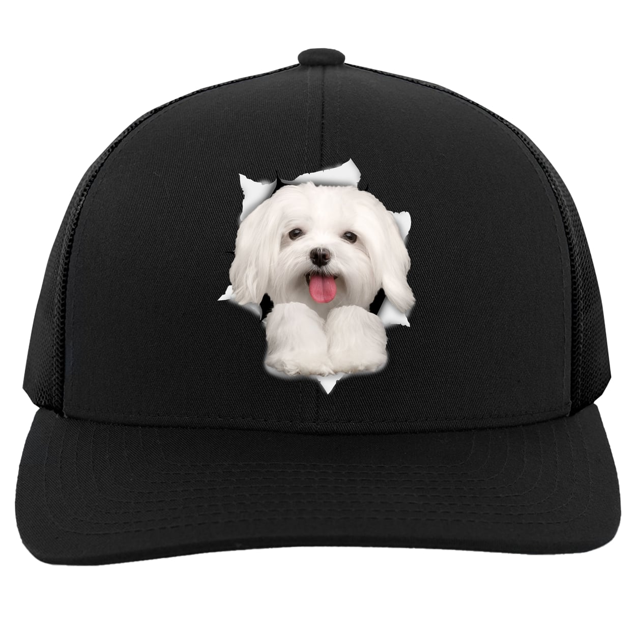 104C Trucker Snap Back - Black