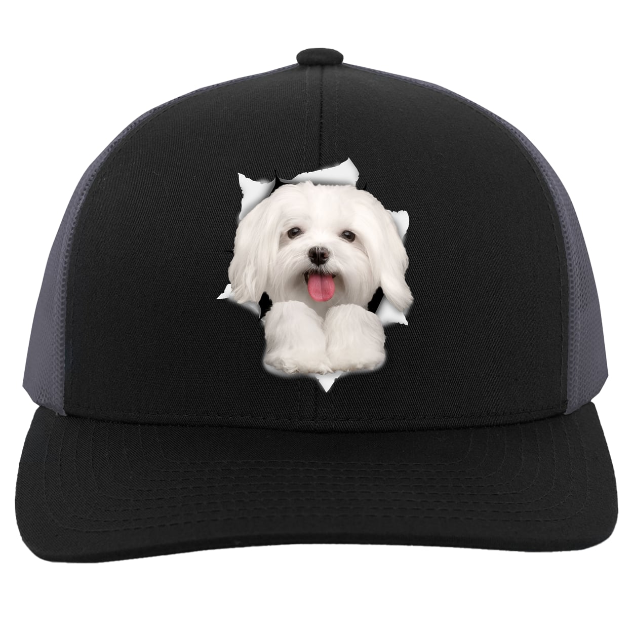 104C Trucker Snap Back - Black/Graphite