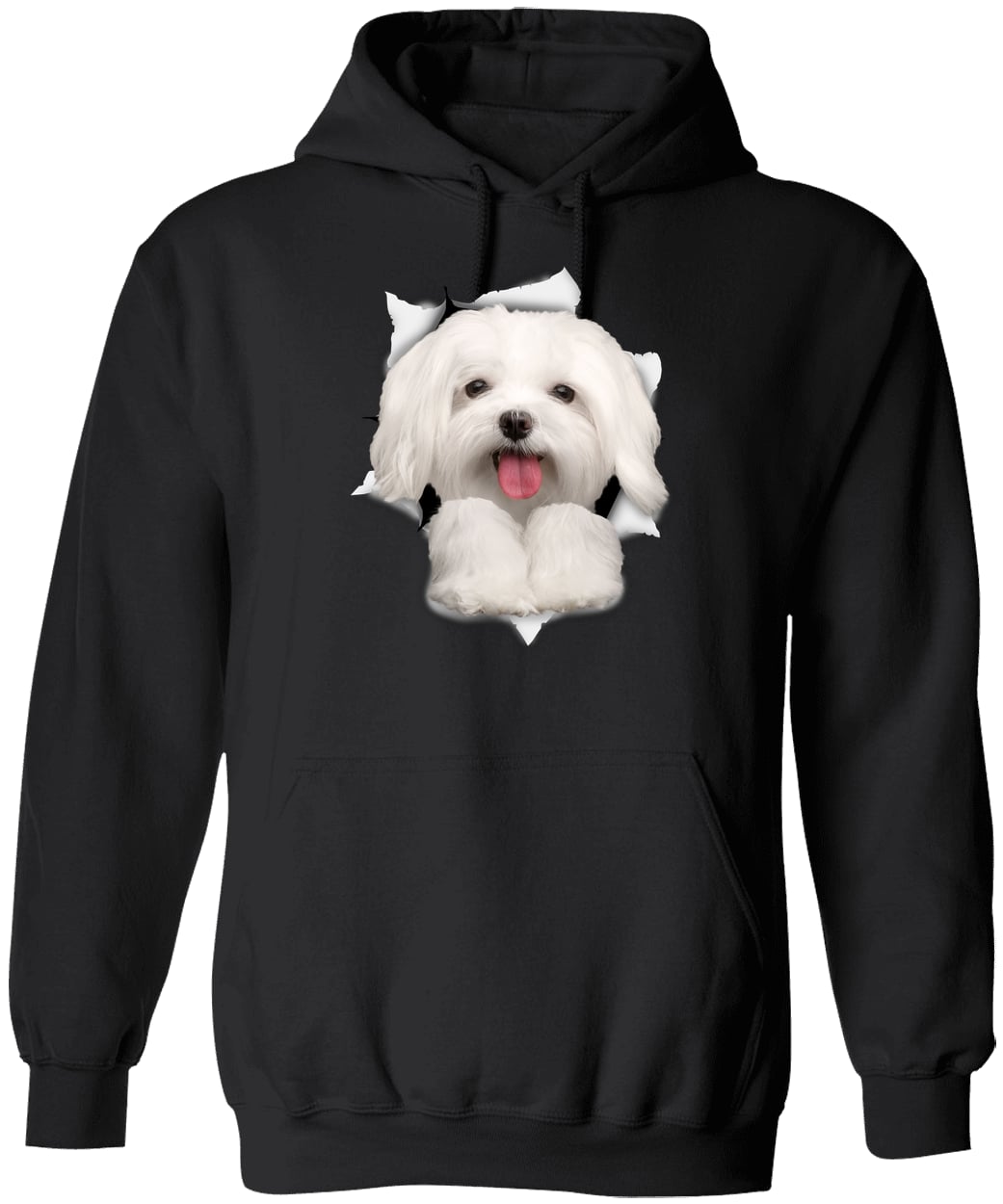 G185 Gildan Pullover Hoodie - Black