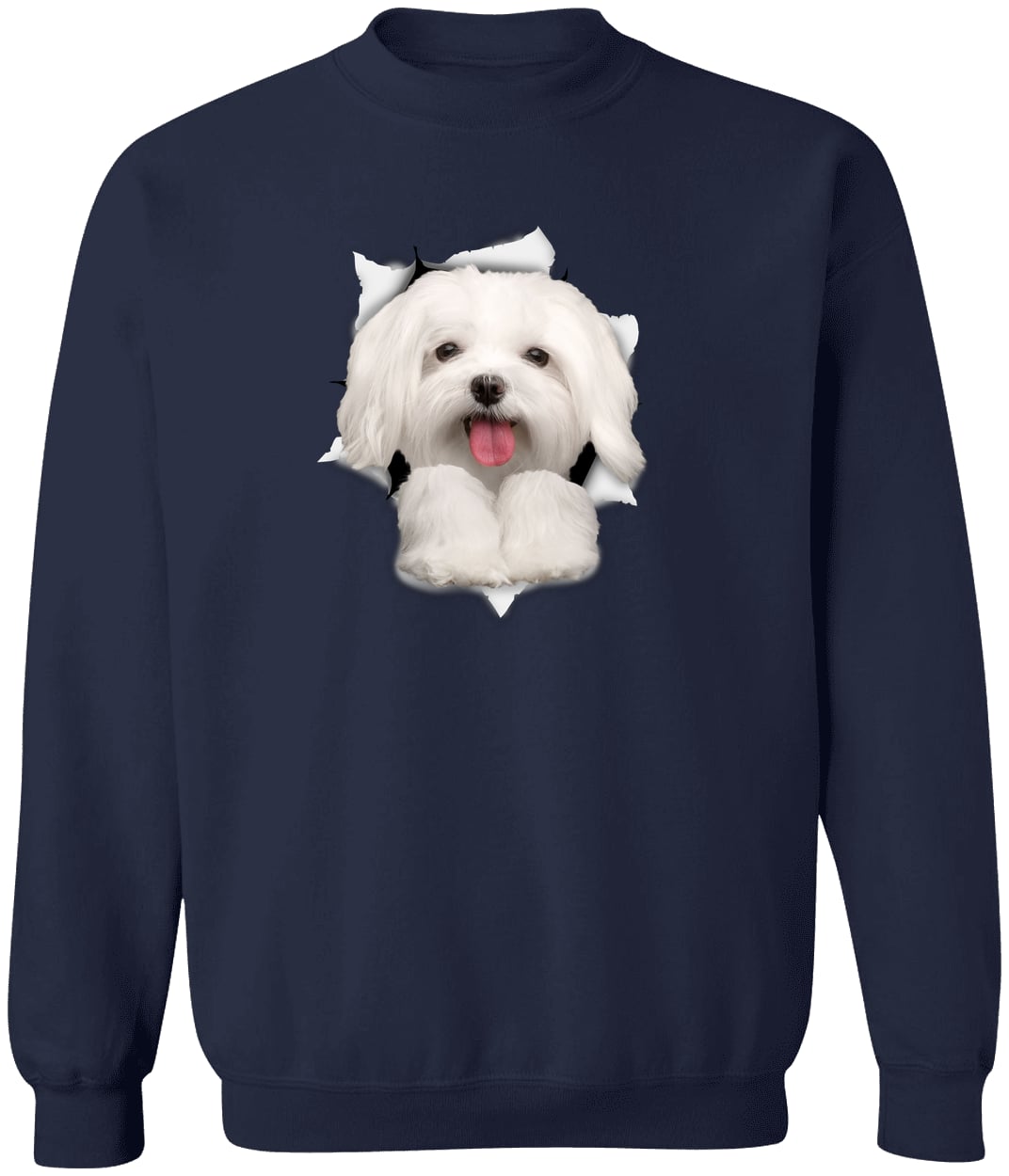 G180 Gildan Crewneck Pullover Sweatshirt - Navy