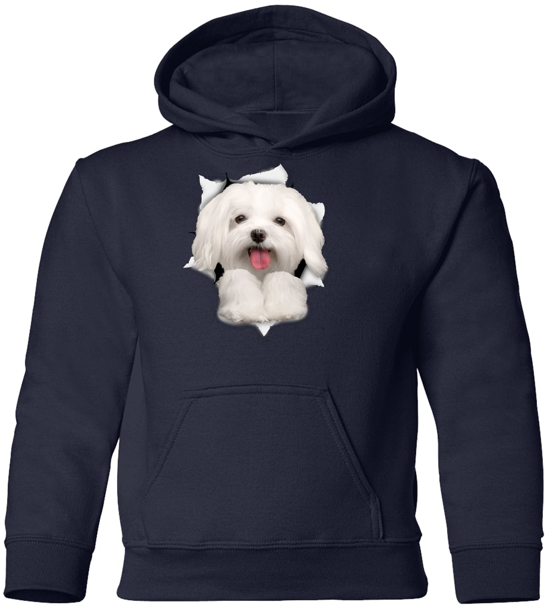 G185B Gildan Youth Pullover Hoodie - Navy
