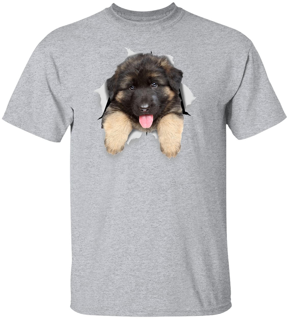 G500 Gildan 5.3 oz. T-Shirt - Sport Grey