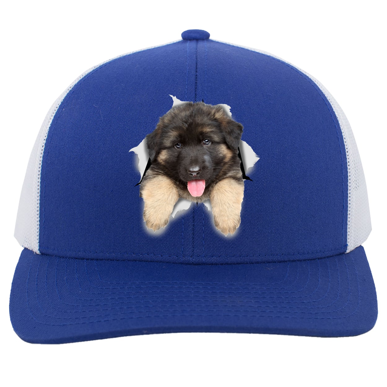 104C Trucker Snap Back - Royal/White