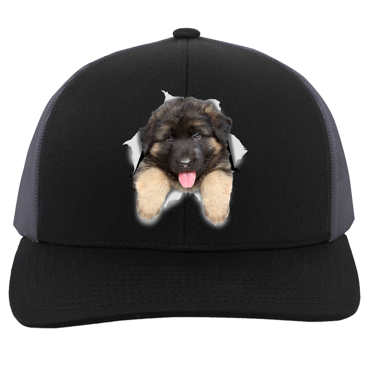 104C Trucker Snap Back - Black/Graphite