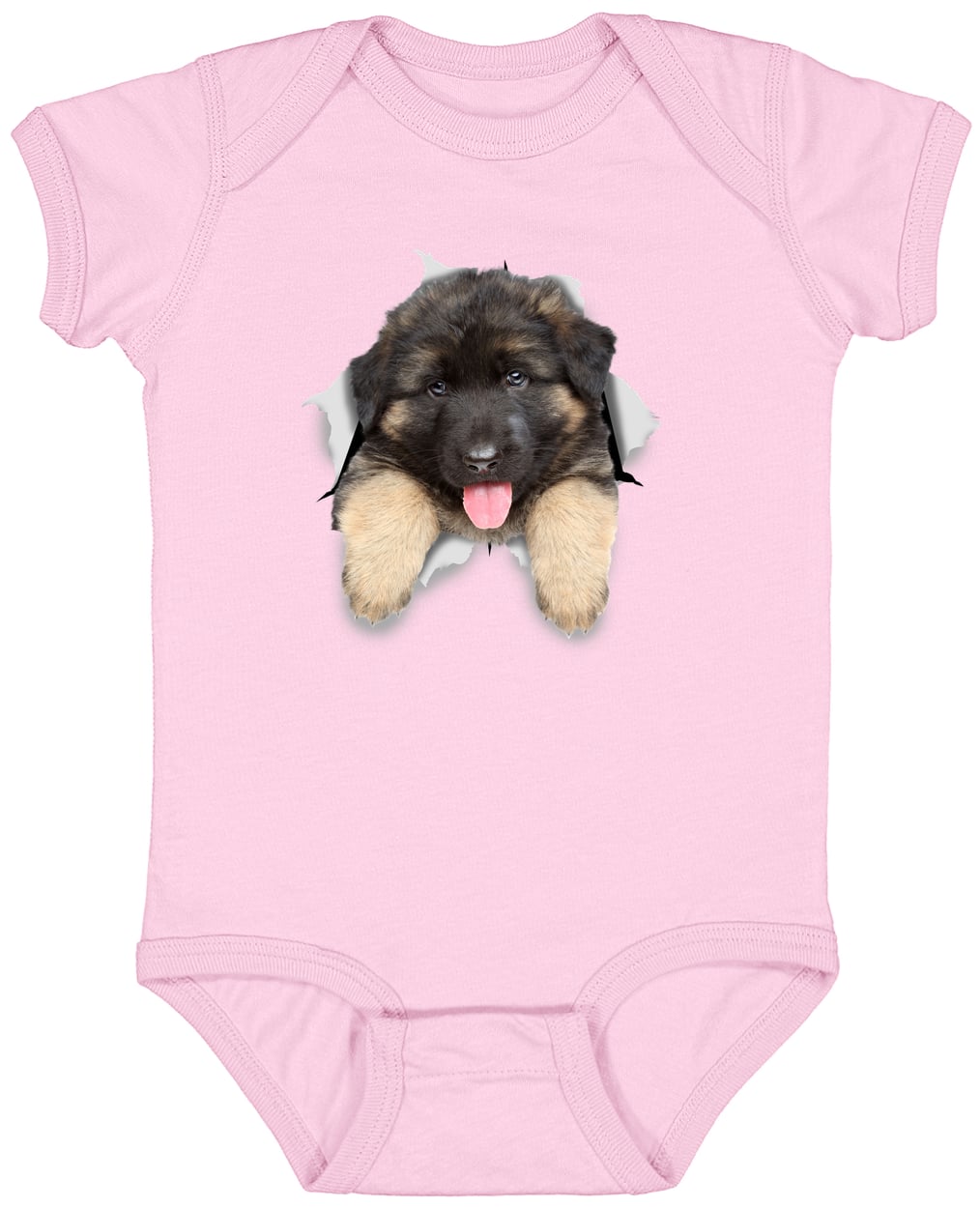 4424 Infant Fine Jersey Bodysuit - Pink