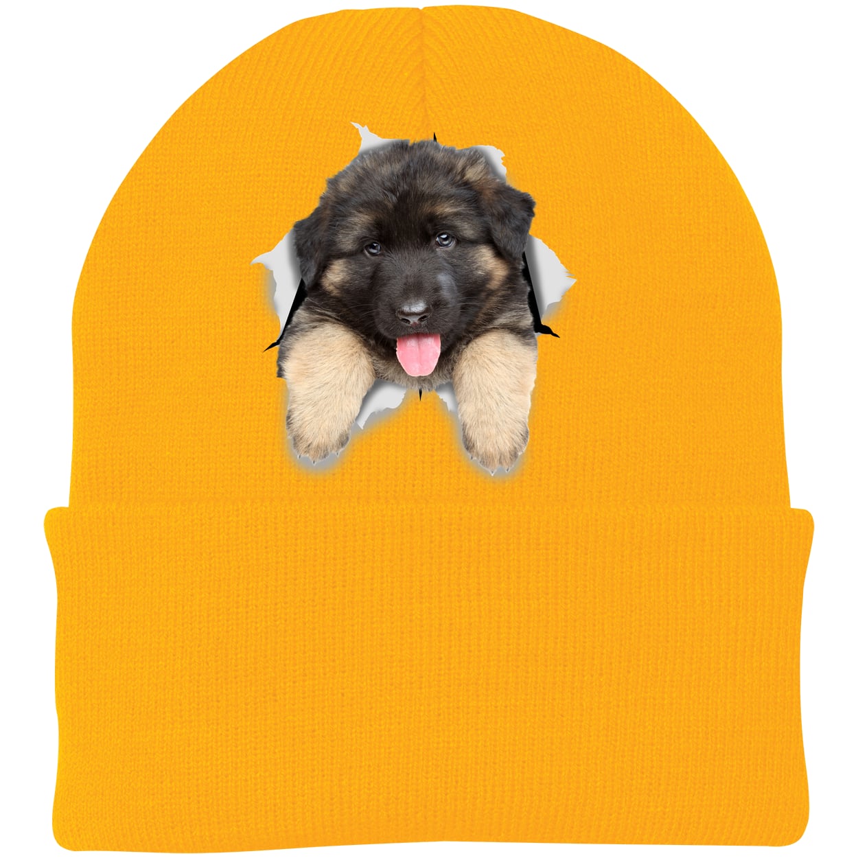 CP90 Port & Company Knit Beanie - Athletic Gold