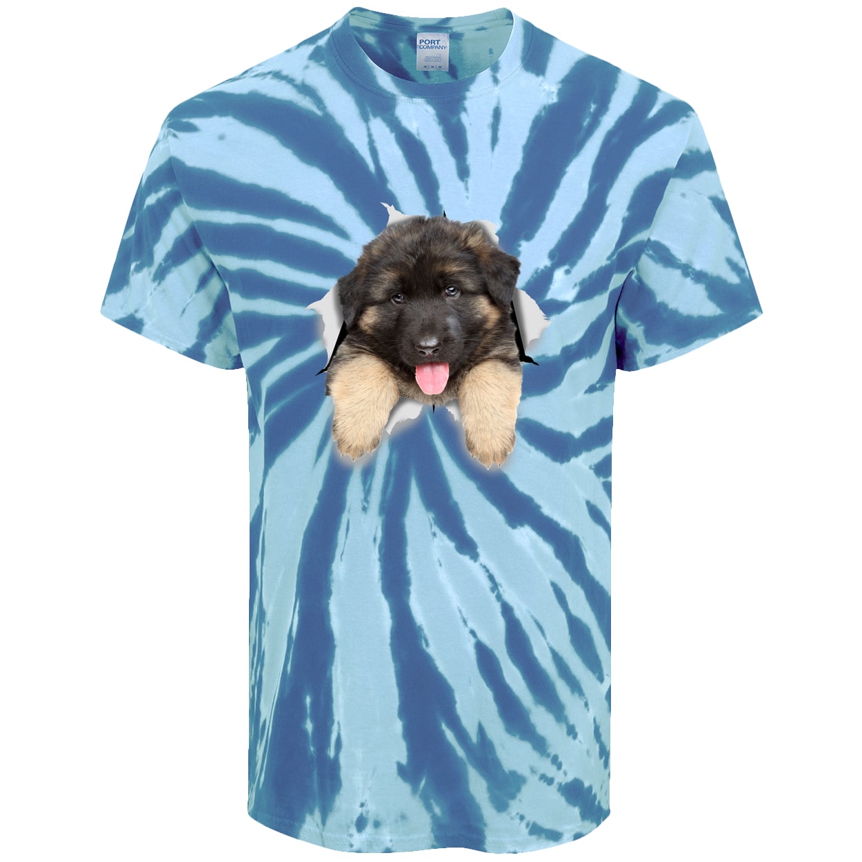 PC147 Port & Company Tie-Dye Tee - Royal