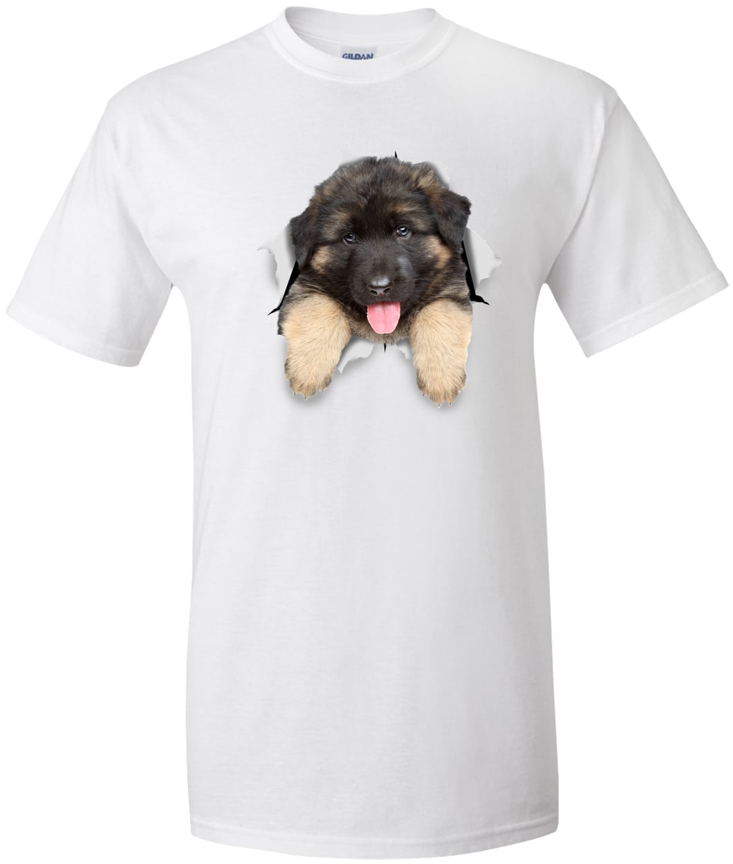G200T Gildan Mens Tall Ultra Cotton Tee - White